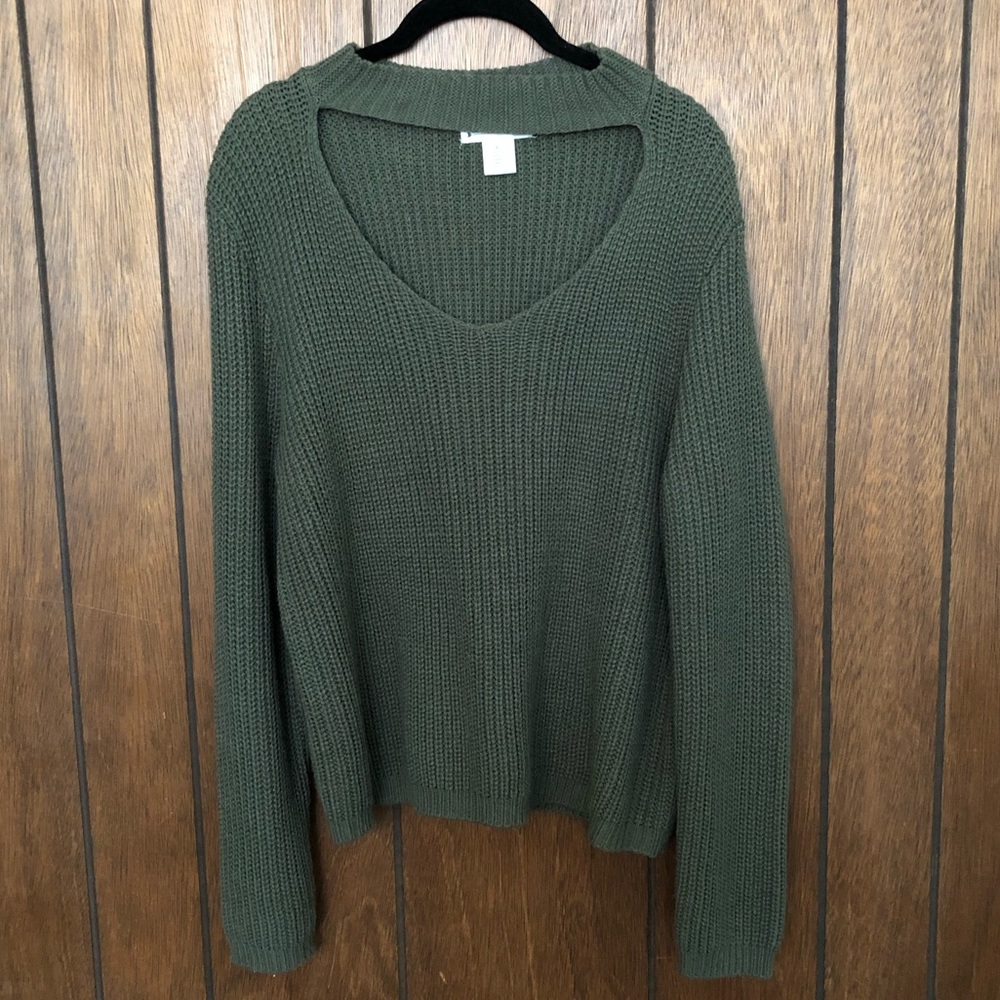 Green Sweater